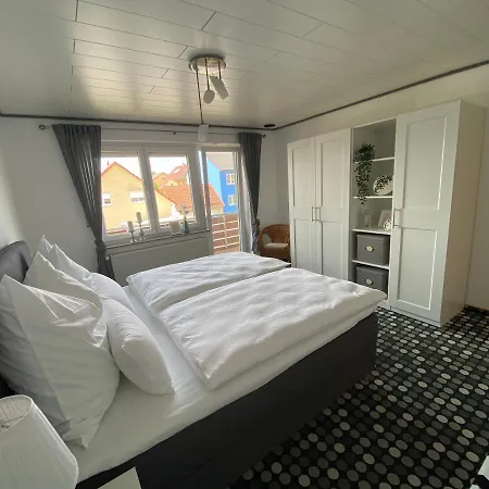 Tolle Ferienwohnung in Löffelsterz Schonungen Exterior foto